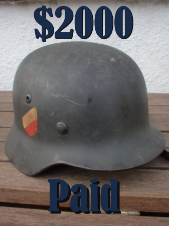 ww2 German helmet